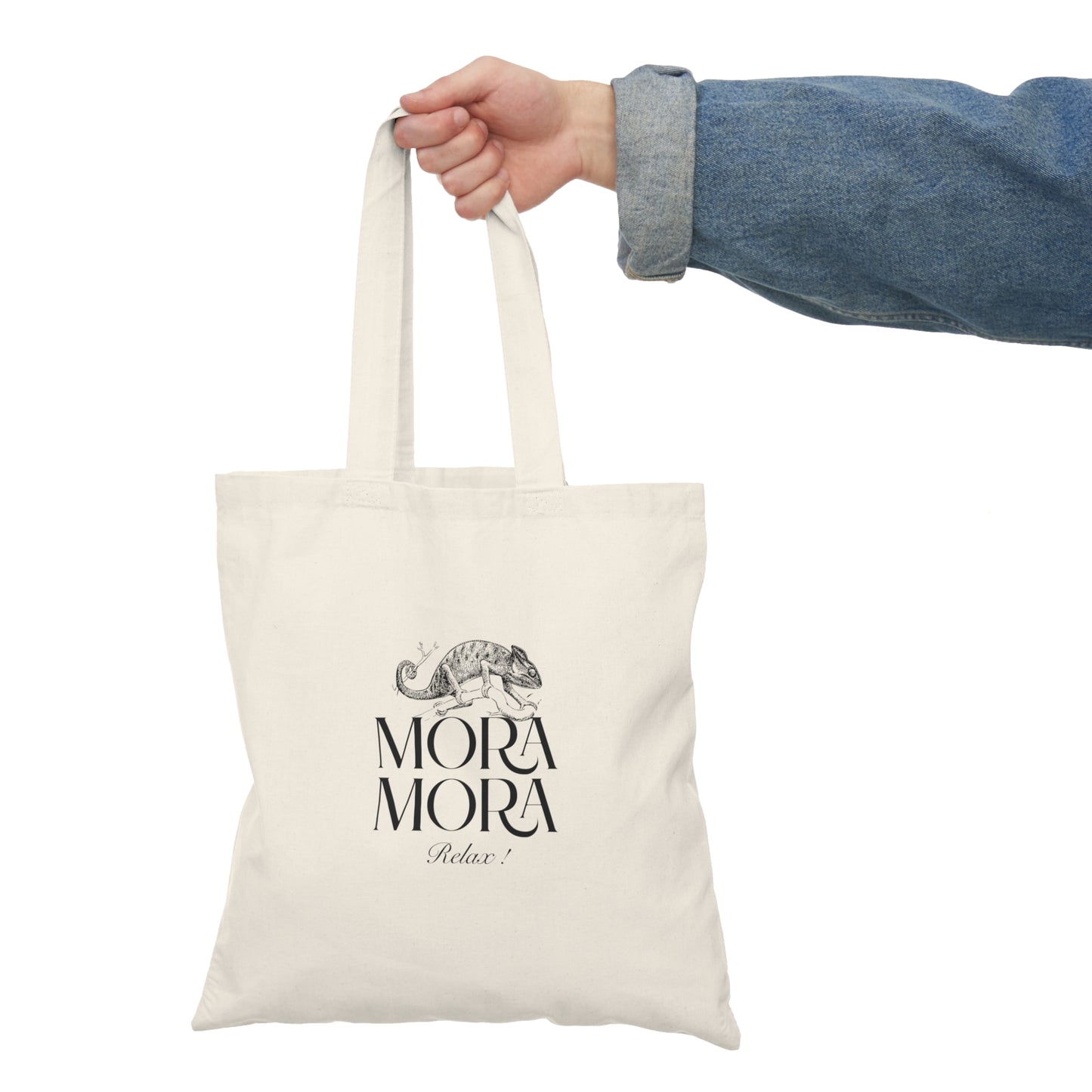 Natural Tote Bag Mora Mora - Relax !