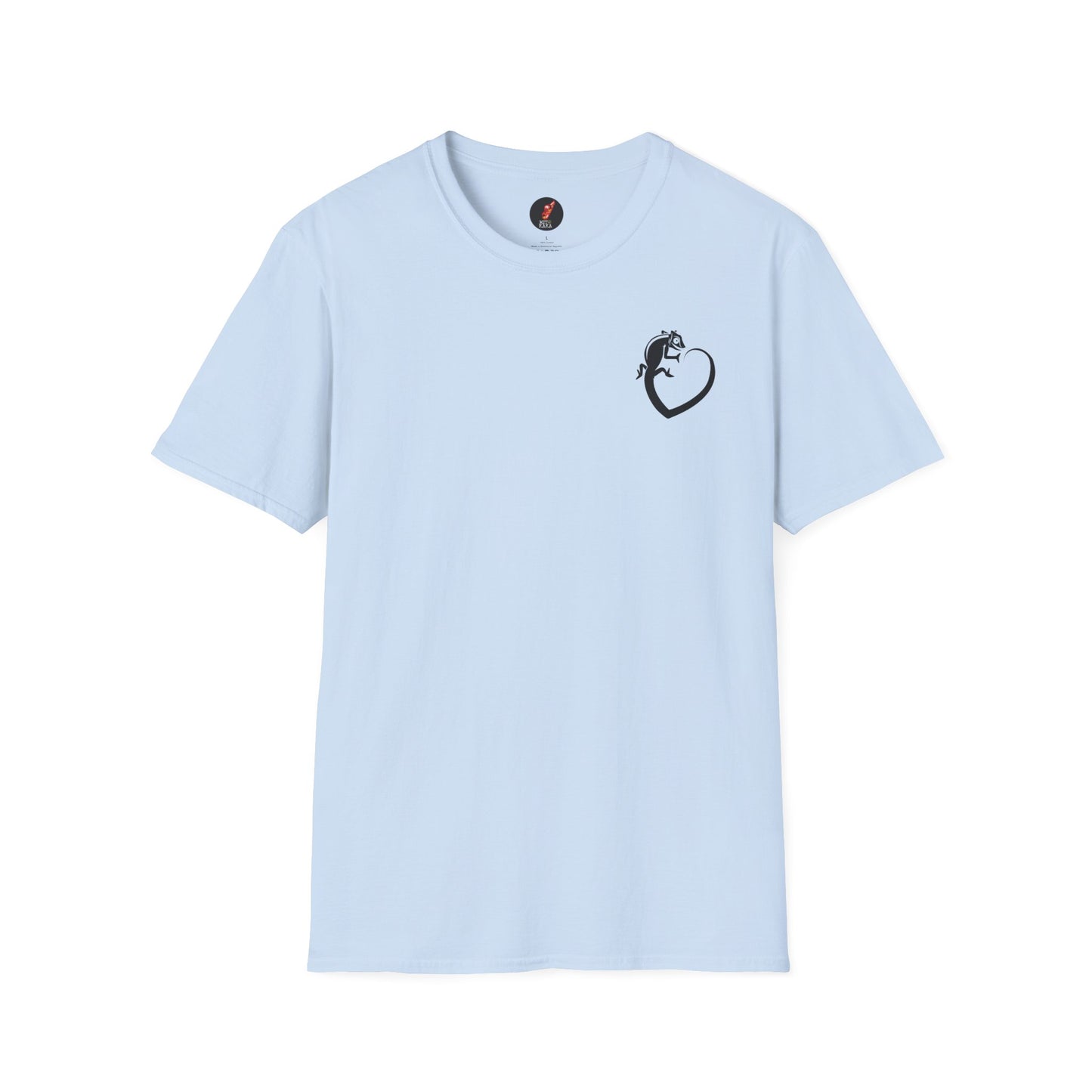 T-shirt caméléon noir