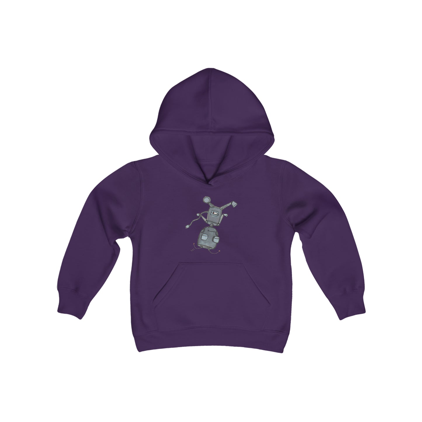 Sweatshirt Capuche Enfant Robot