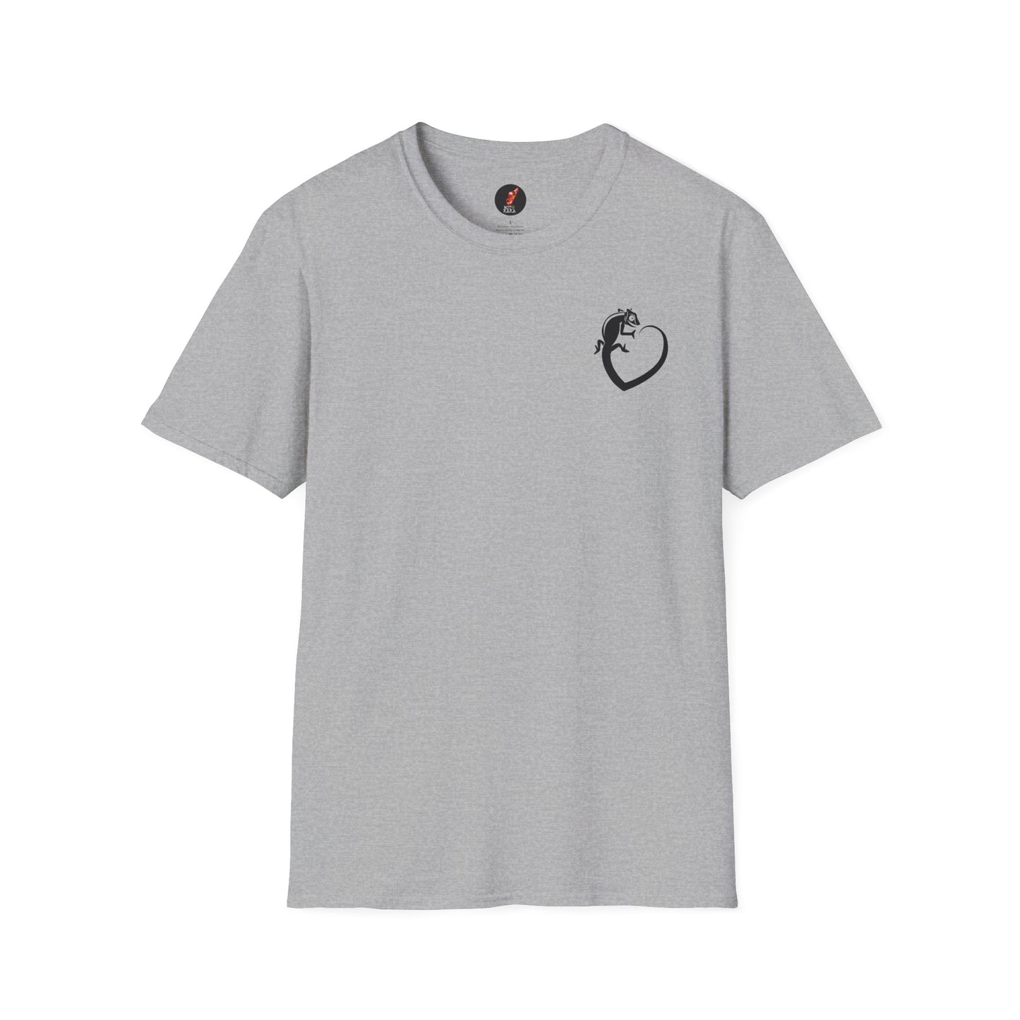 T-shirt caméléon noir